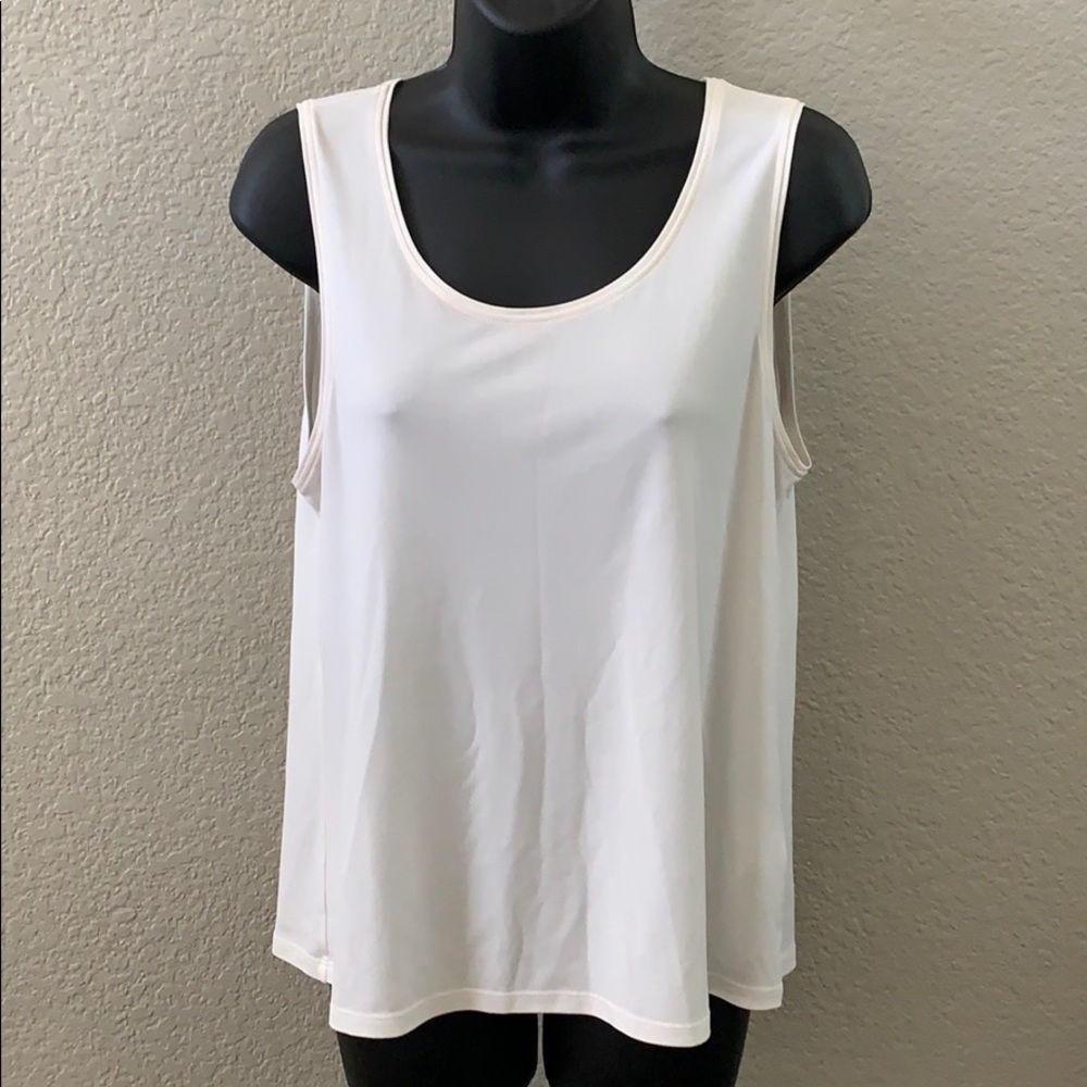 Eileen Fisher Silk Tank Top Cami Camisole Blouse